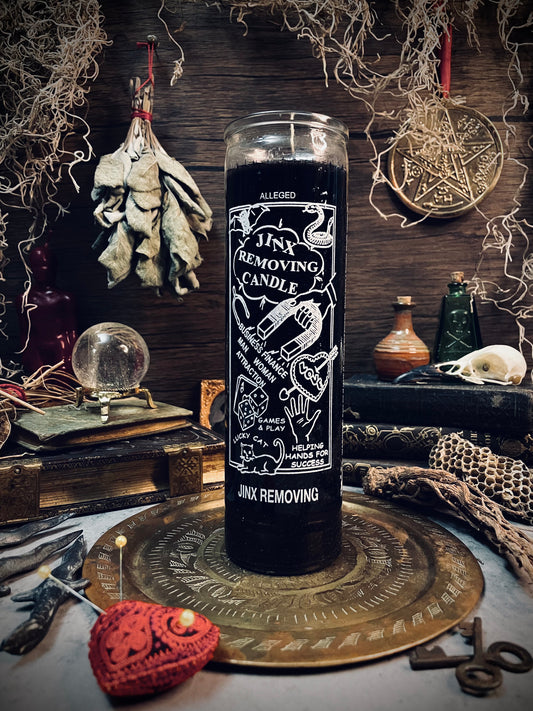 Jinx Removing Black 7 Day Candle