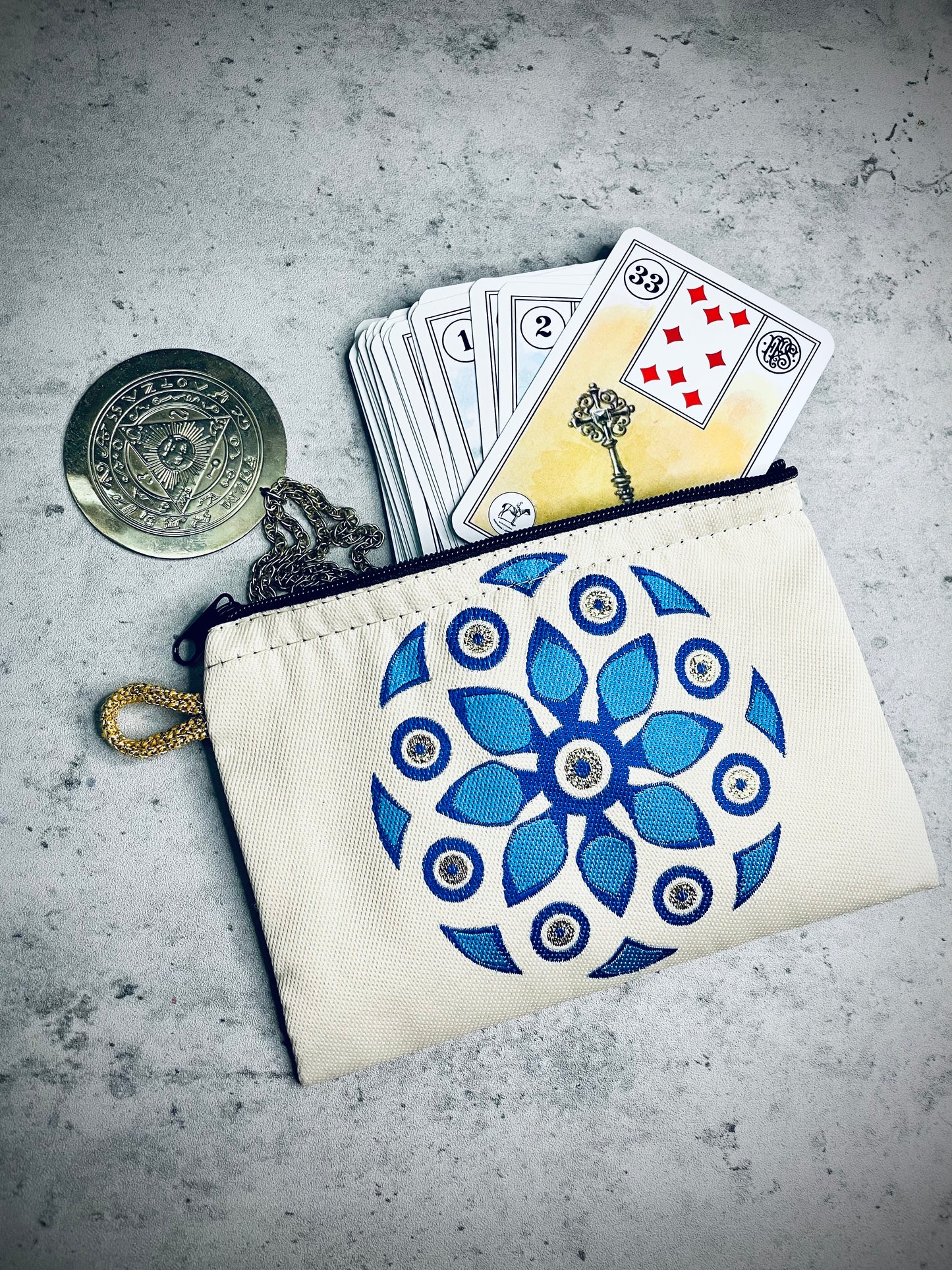 Evil Eye Zipper Pouch