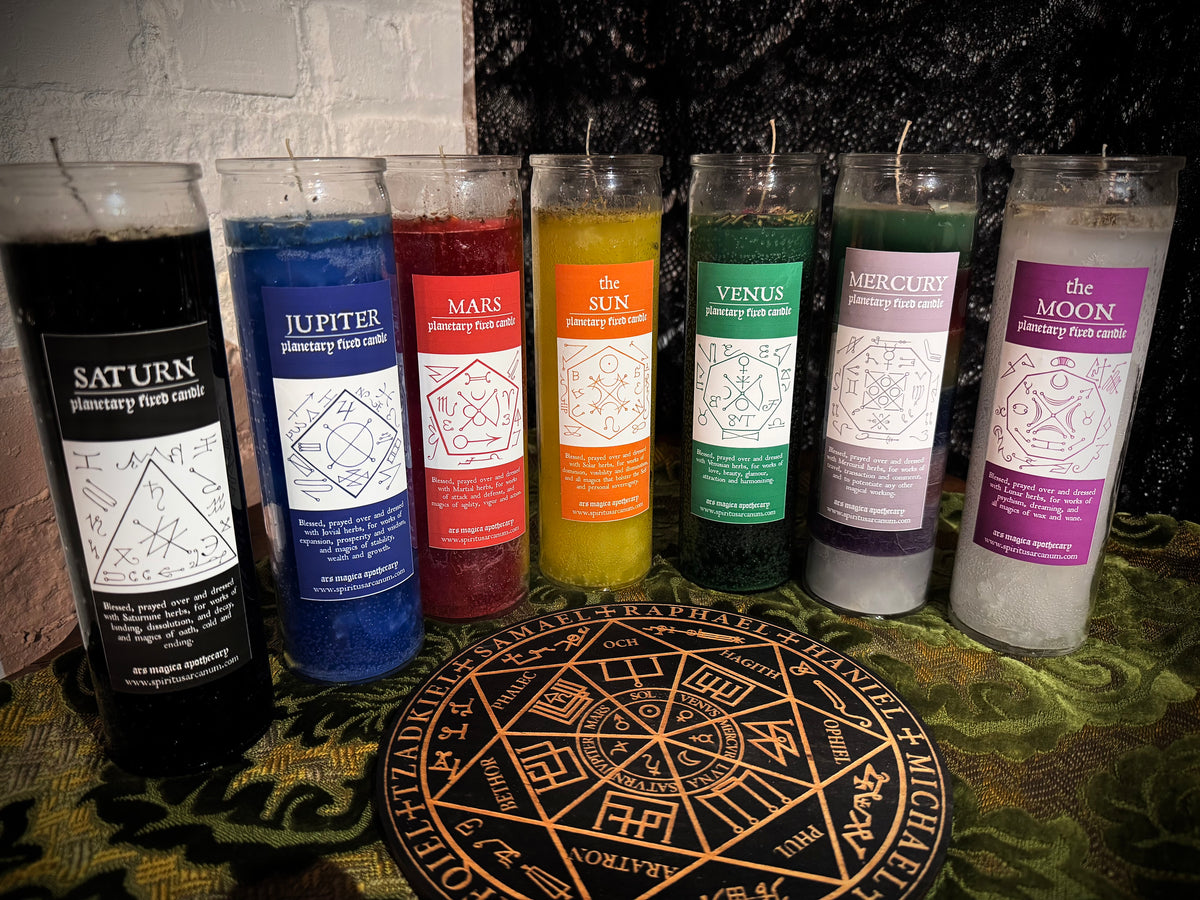 Mars Fixed Planetary Candle