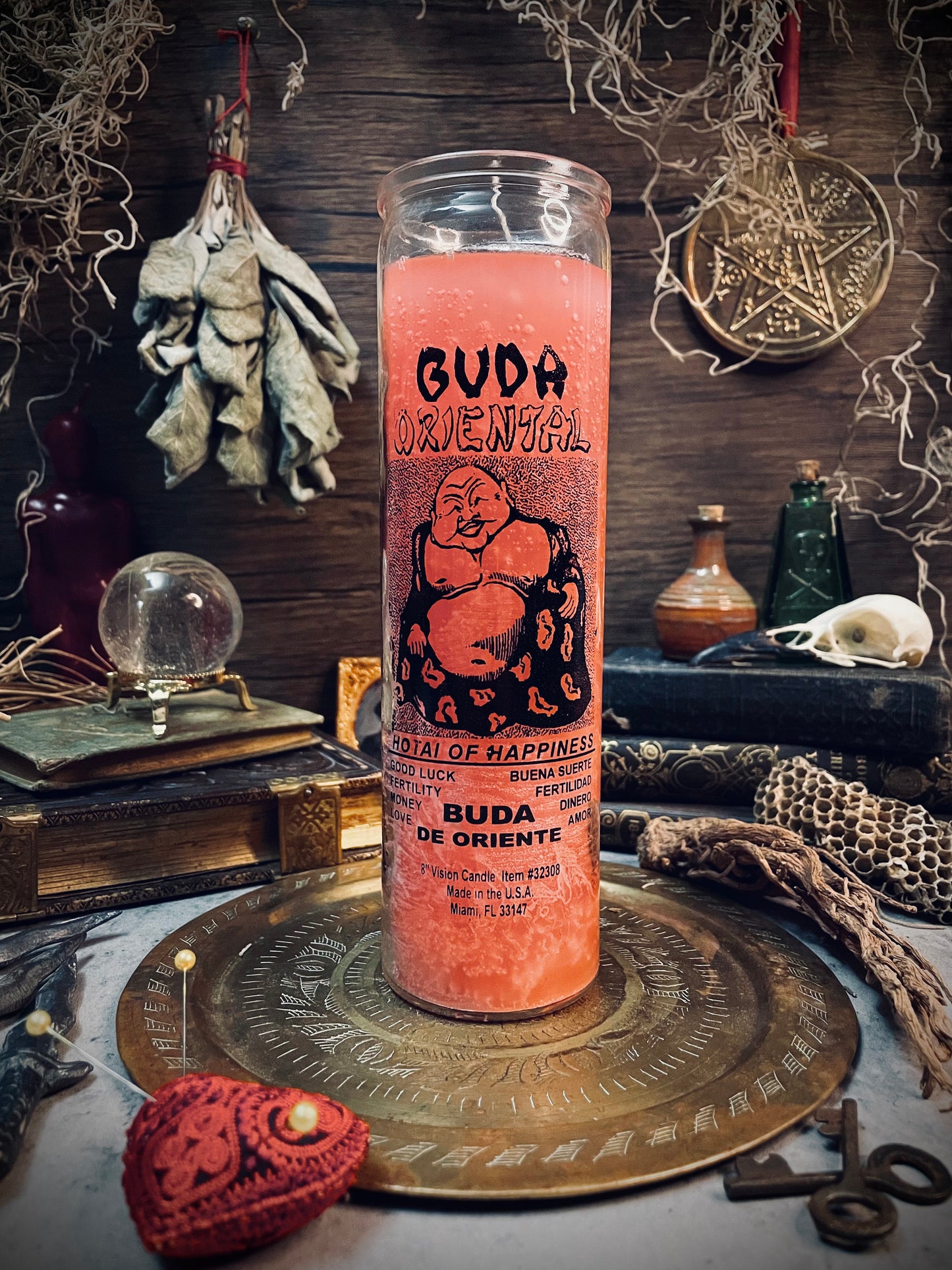 Buddha Pink 7 Day Candle