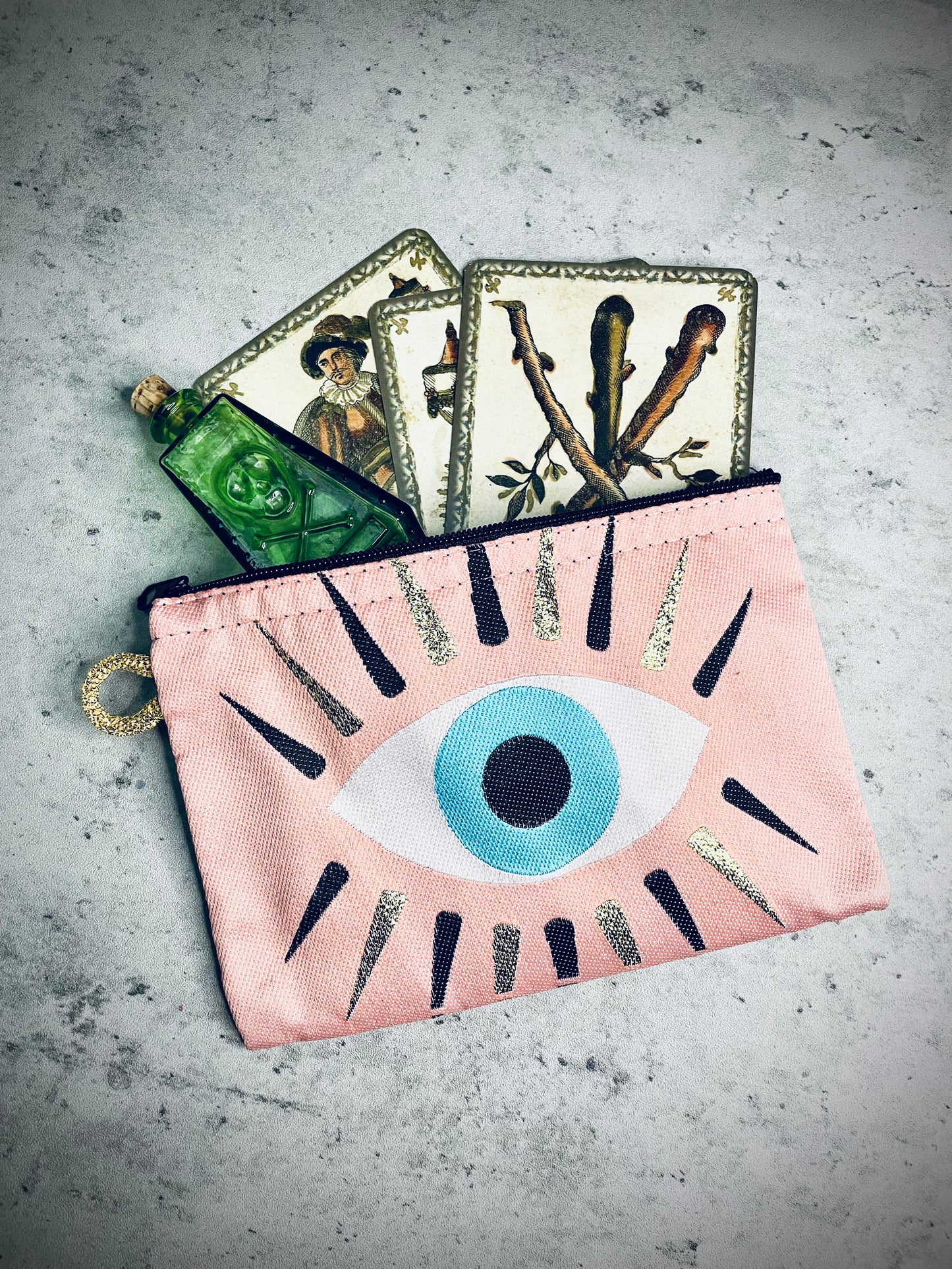 Evil Eye Zipper Pouch