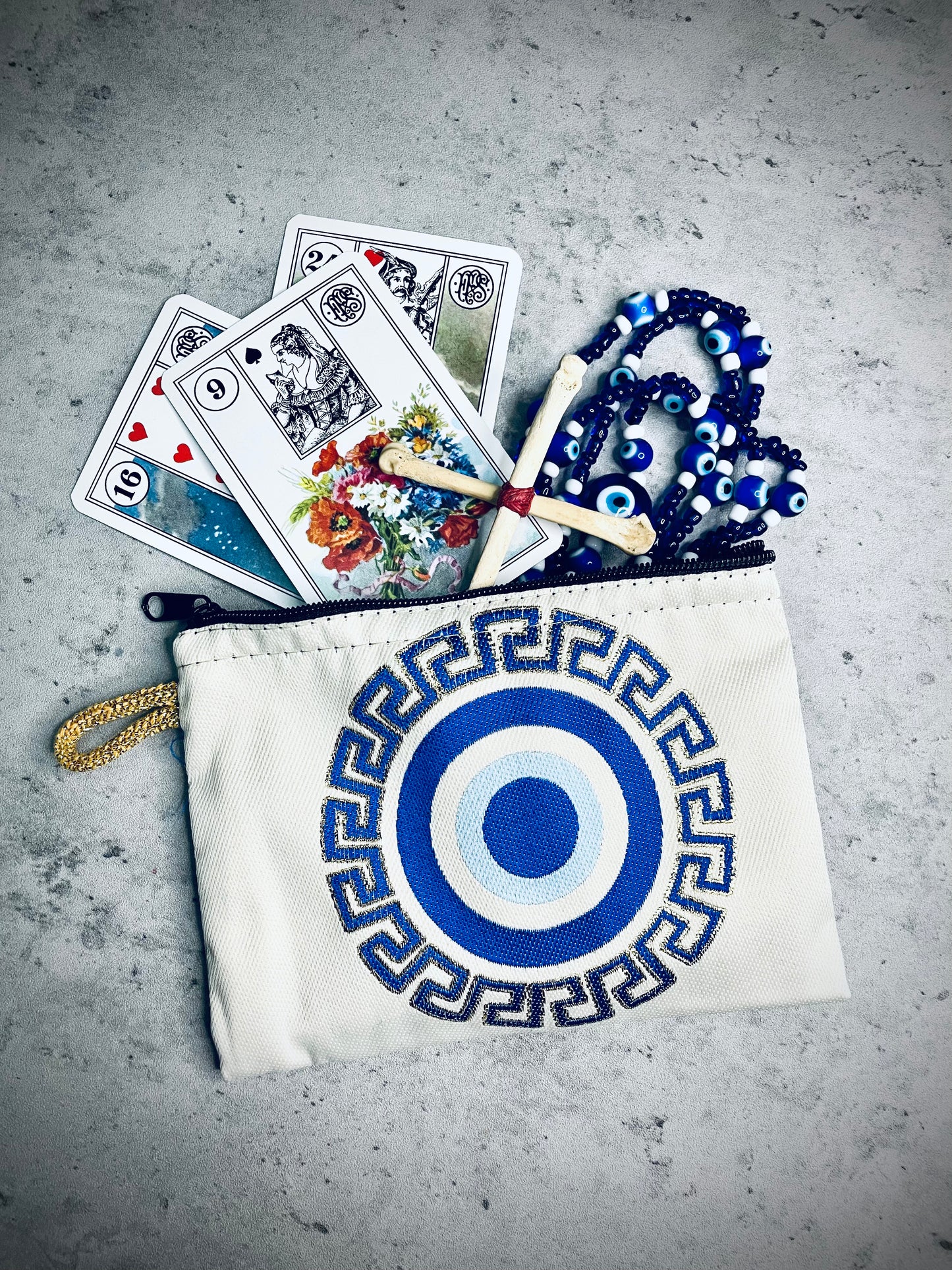 Evil Eye Zipper Pouch
