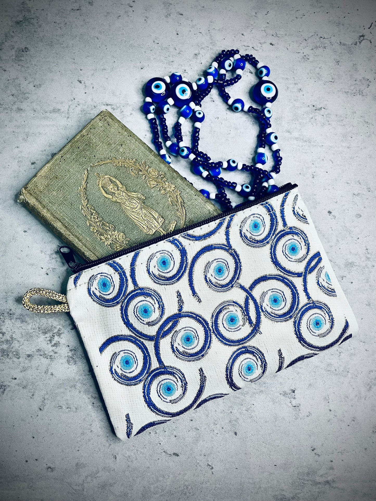 Evil Eye Zipper Pouch
