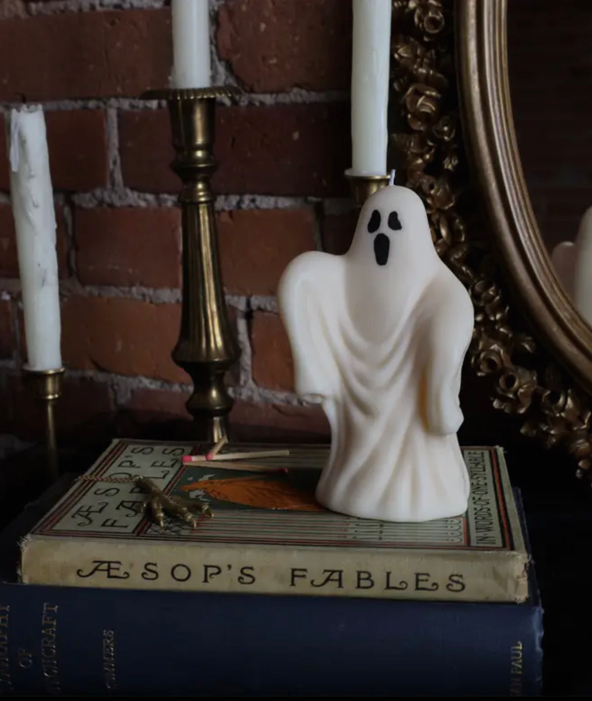 Large Ghost Candle
