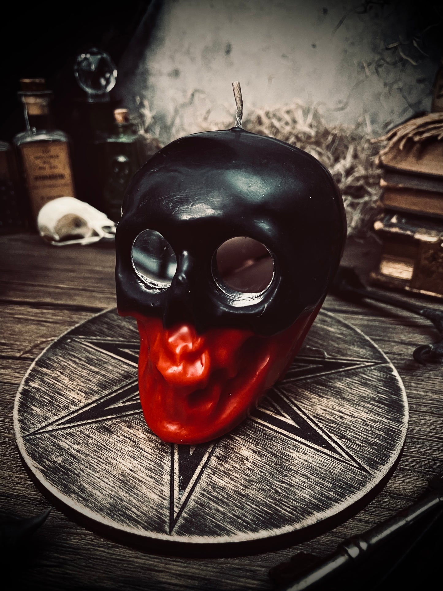Reversing Skull Candle w/ Mirrors