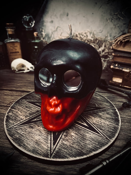 Reversing Skull Candle w/ Mirrors