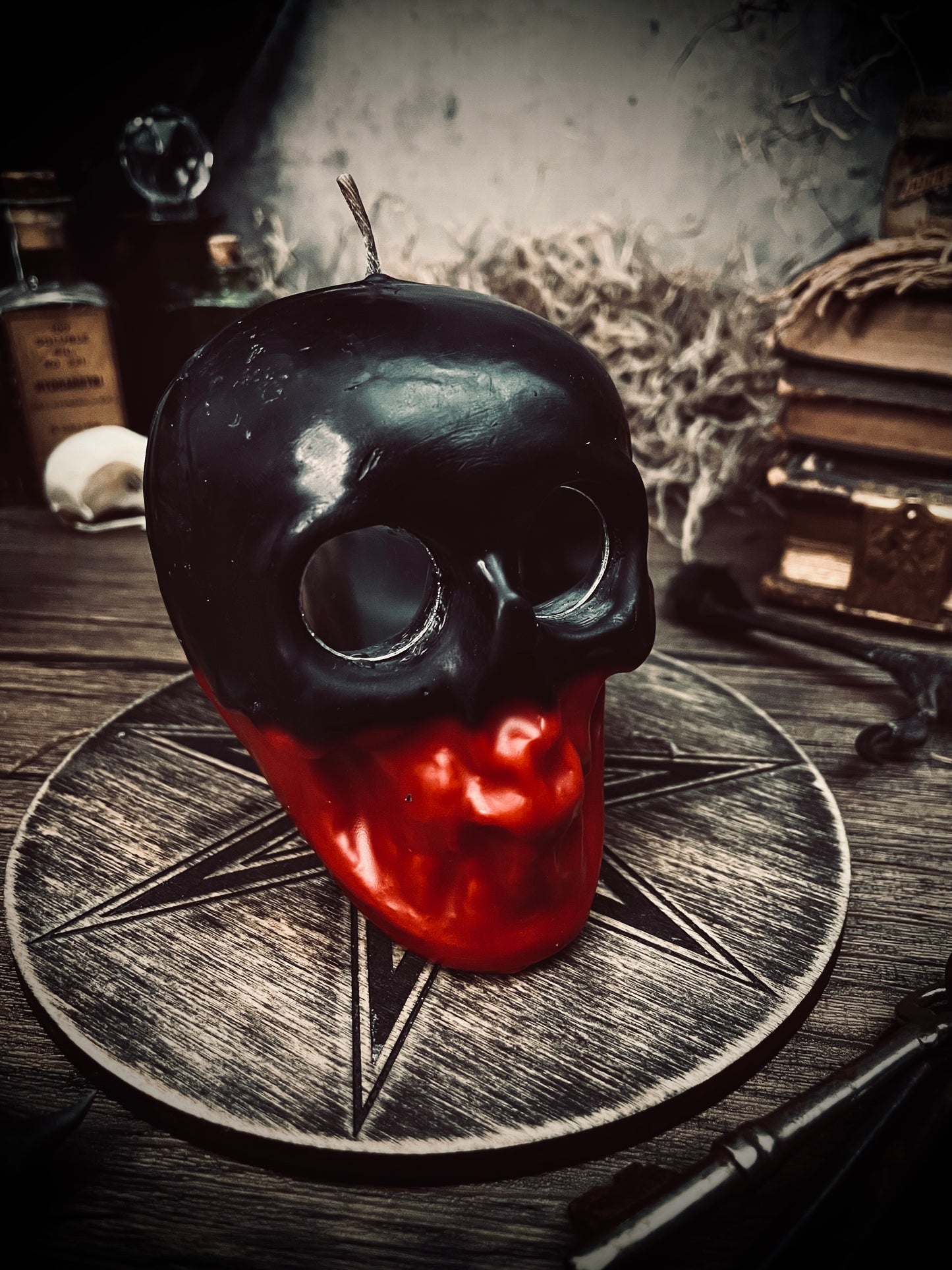 Reversing Skull Candle w/ Mirrors