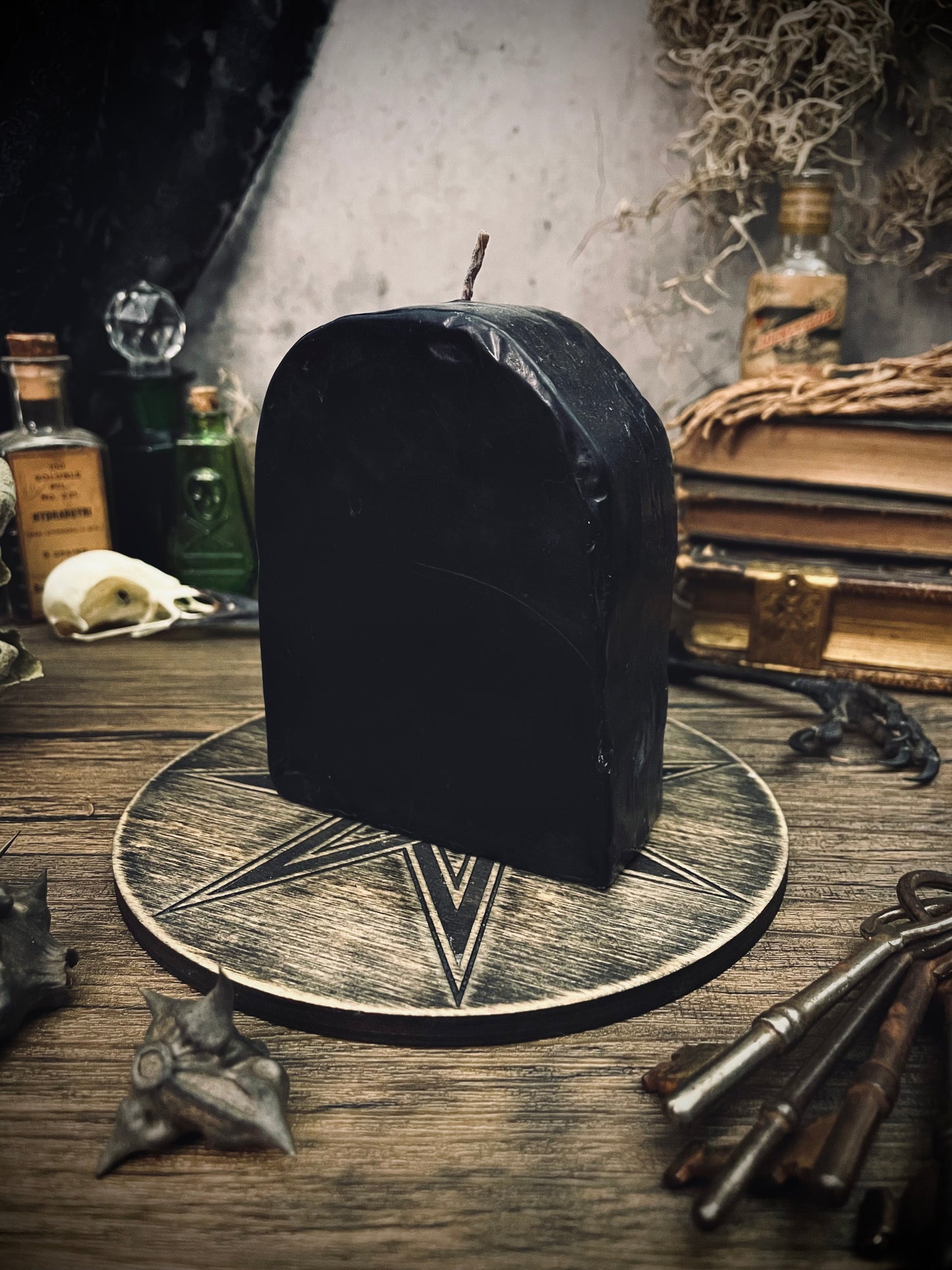 R.I.P. Tombstone Candle
