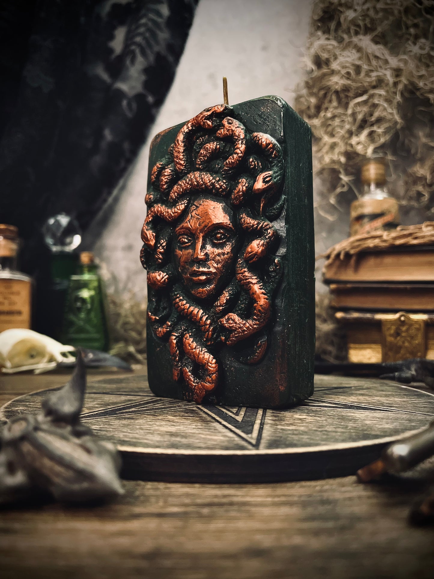 Medusa Candle
