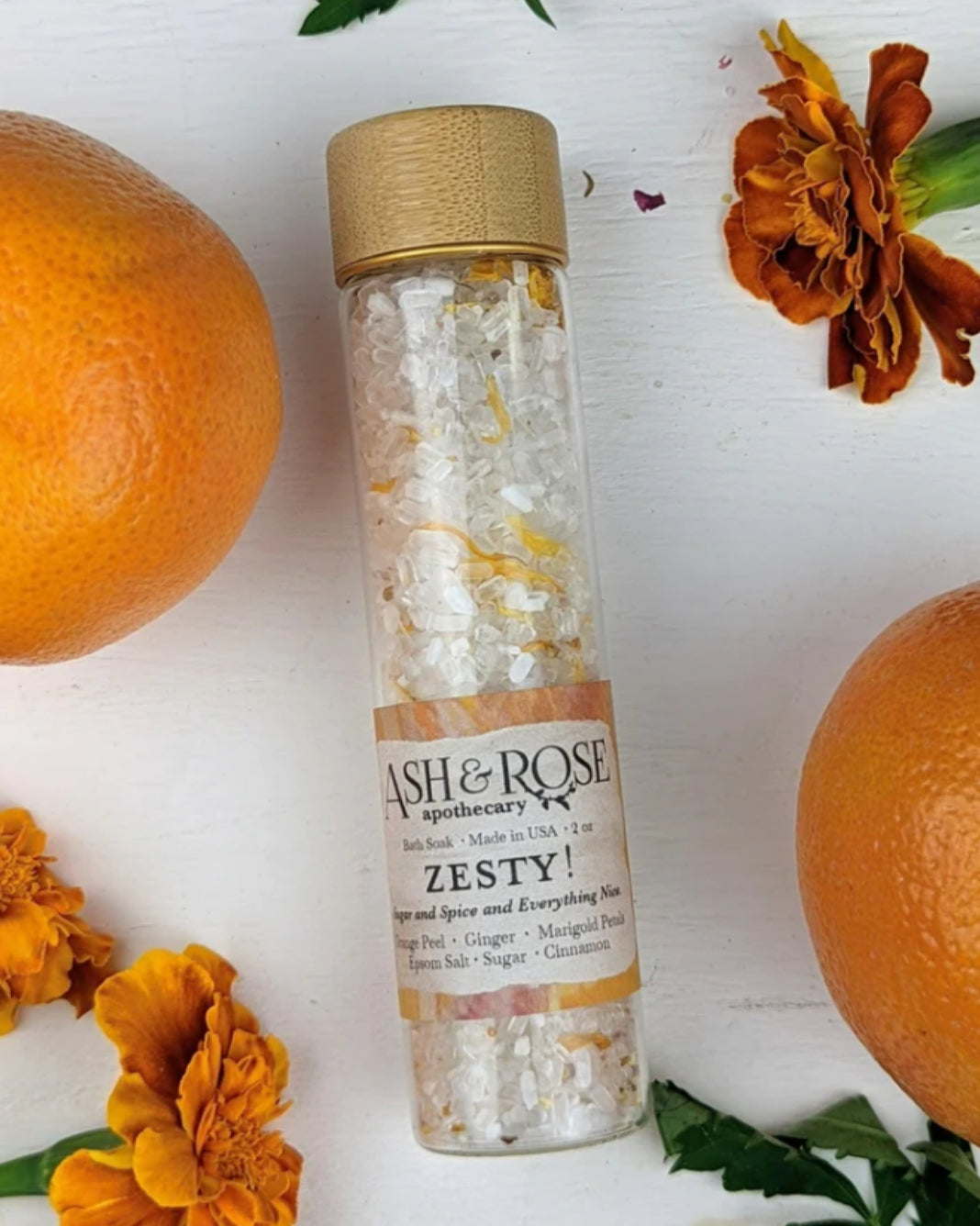 Ash & Rose Bath Soak | Zesty