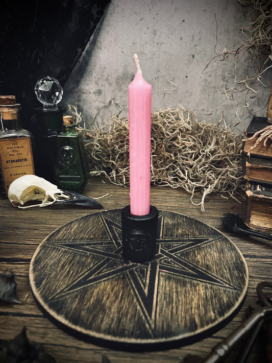 Pentagram Cast Iron Chime Holder