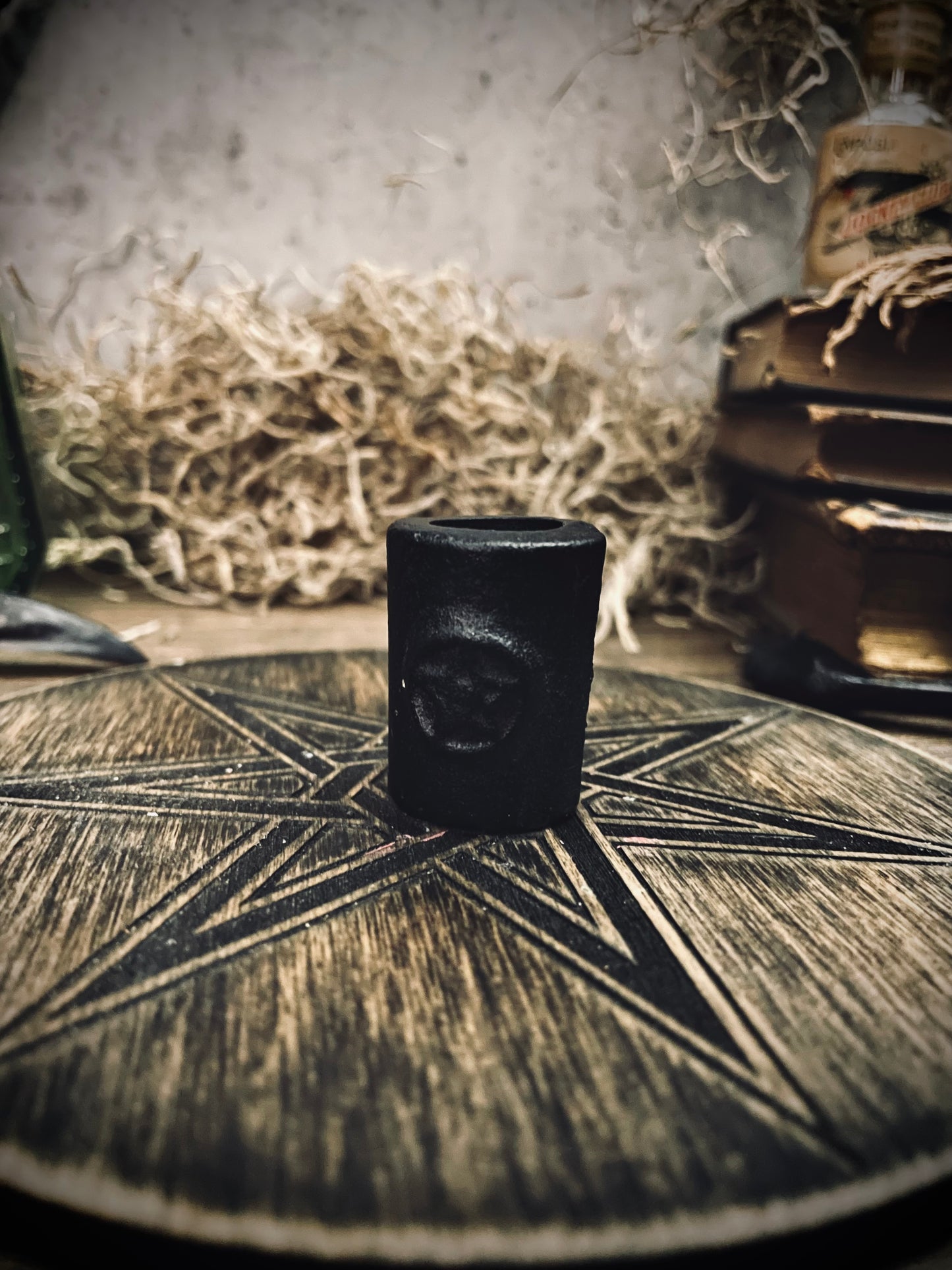 Pentagram Cast Iron Chime Holder