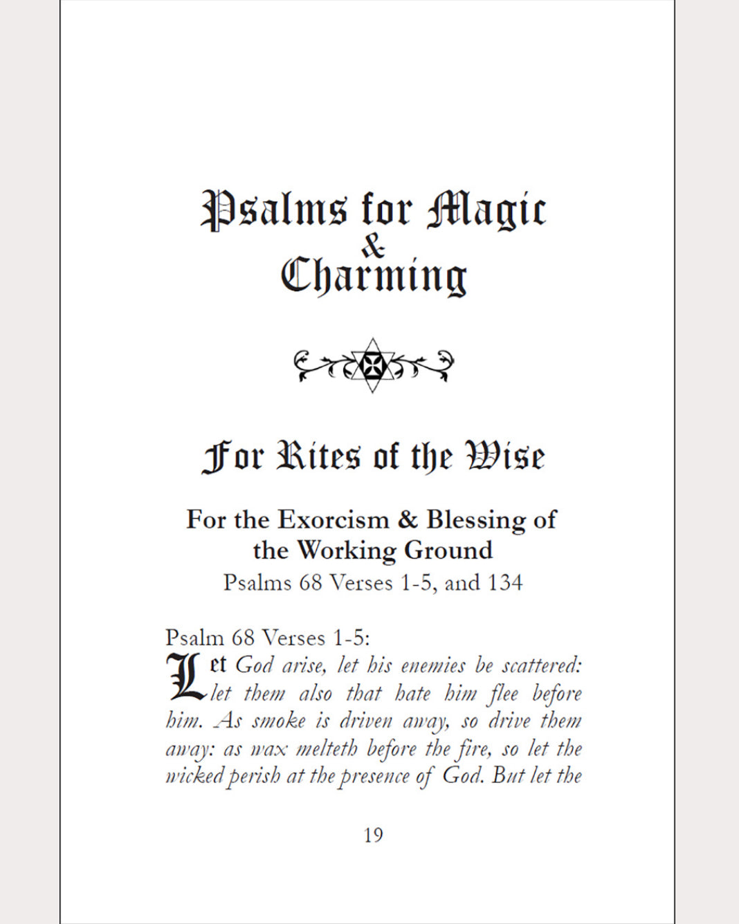 The Charmer's Psalter