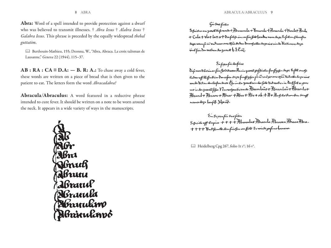 Dictionary of Ancient Magic Words and Spells