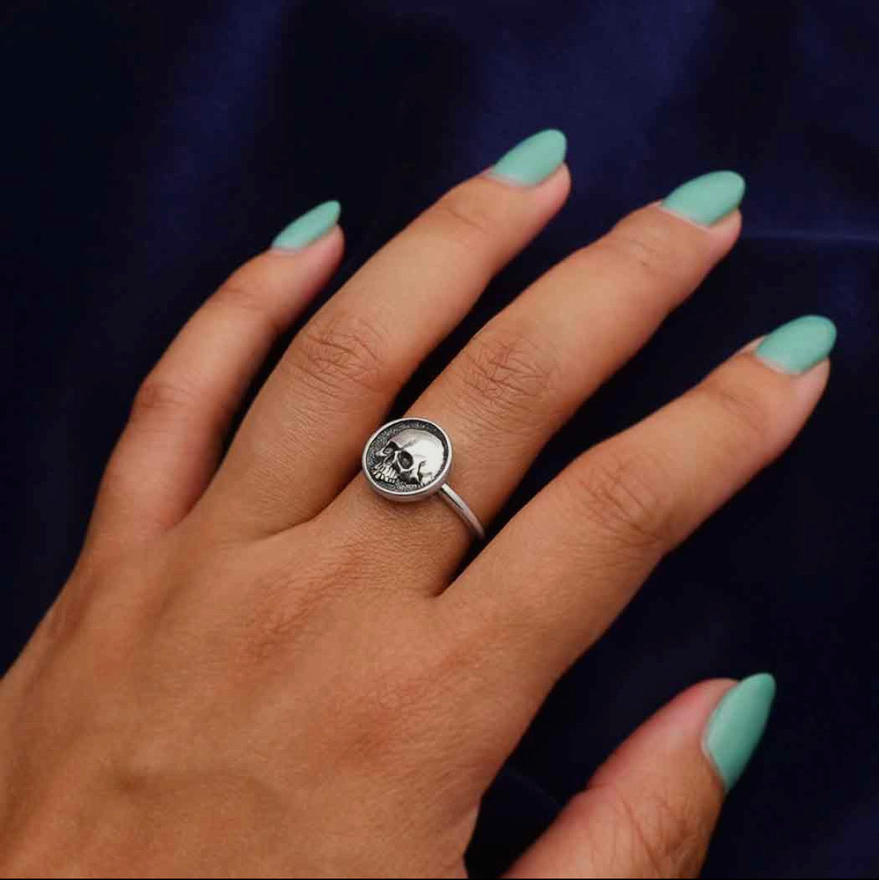 Sterling Silver Skull Ring