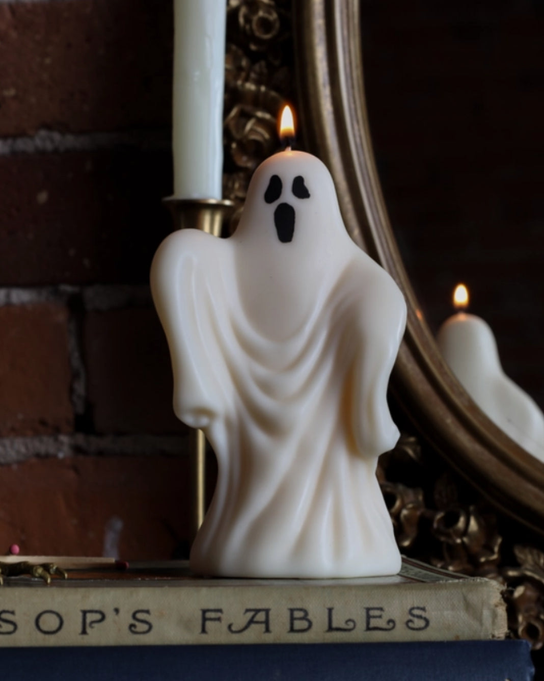 Large Ghost Candle