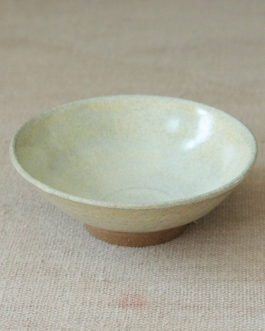 Glossy Cream Offering Bowl I