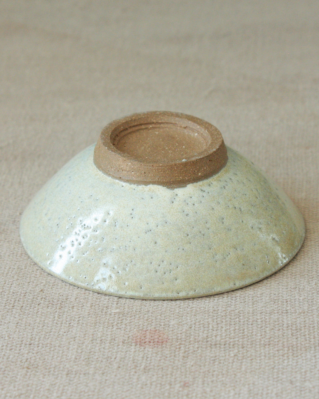 Glossy Cream Offering Bowl I