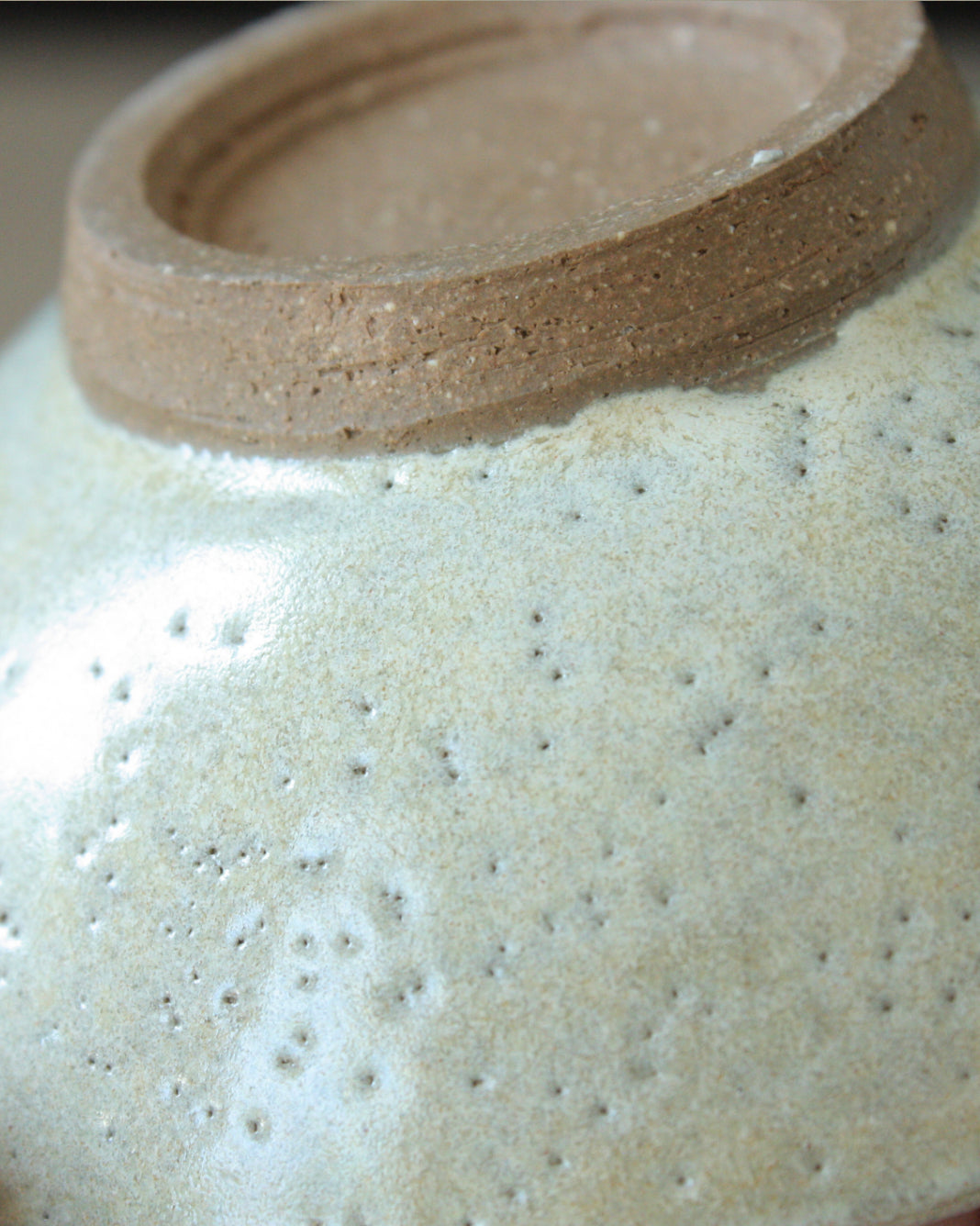 Glossy Cream Offering Bowl I