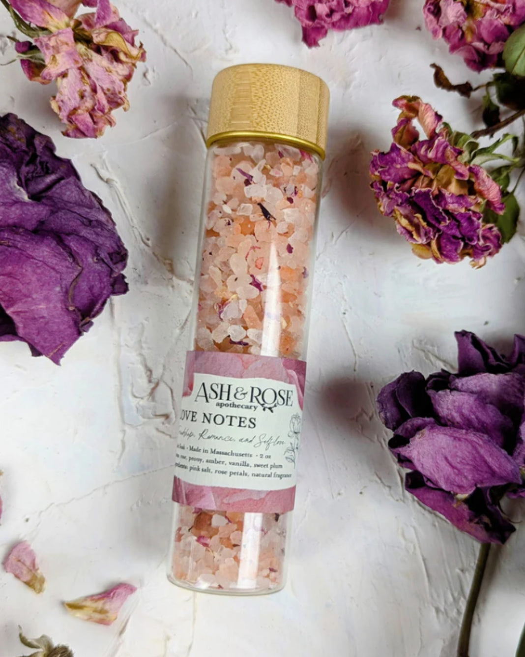 Ash & Rose Bath Soak | Love Notes