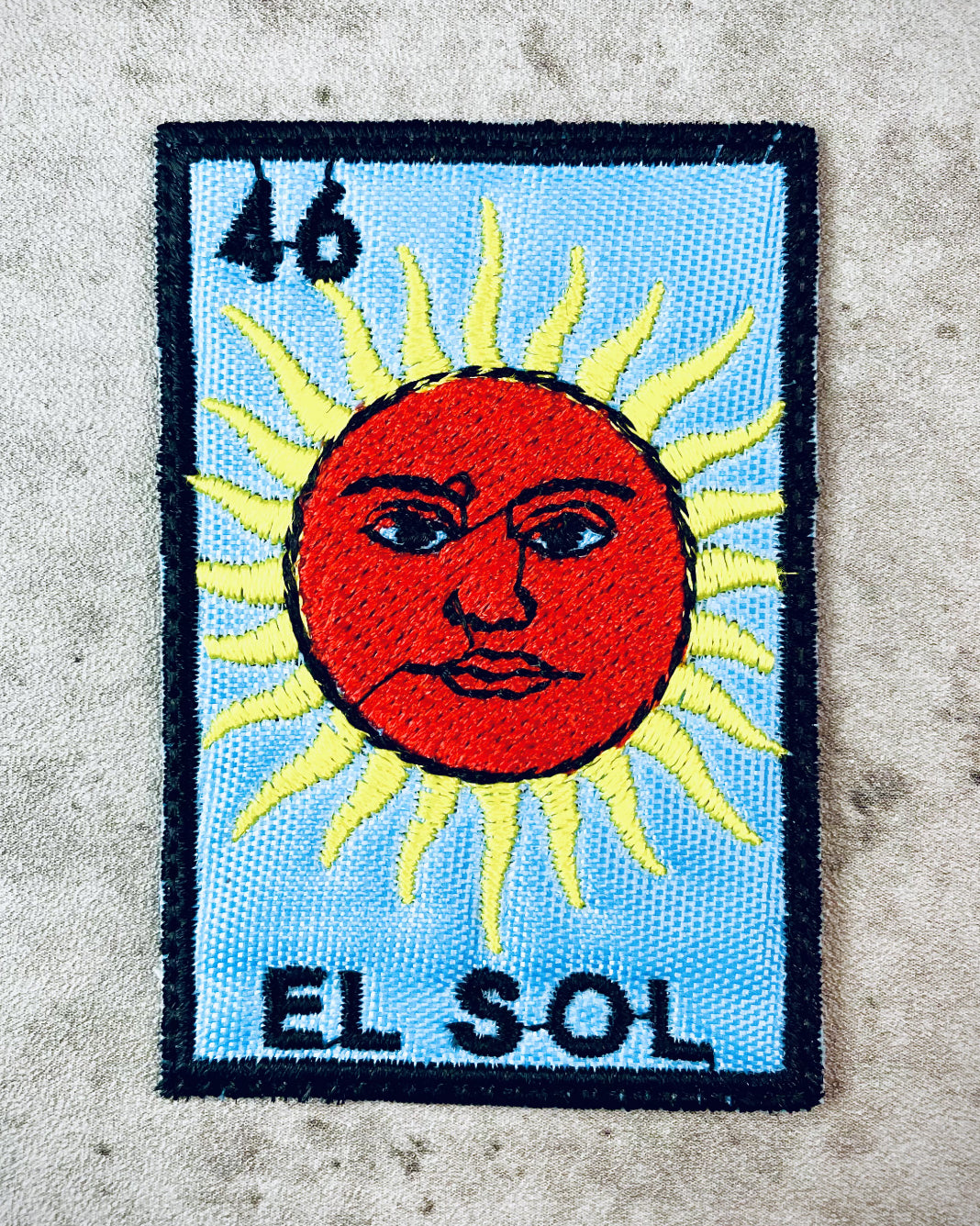 El Sol Fabric Patch