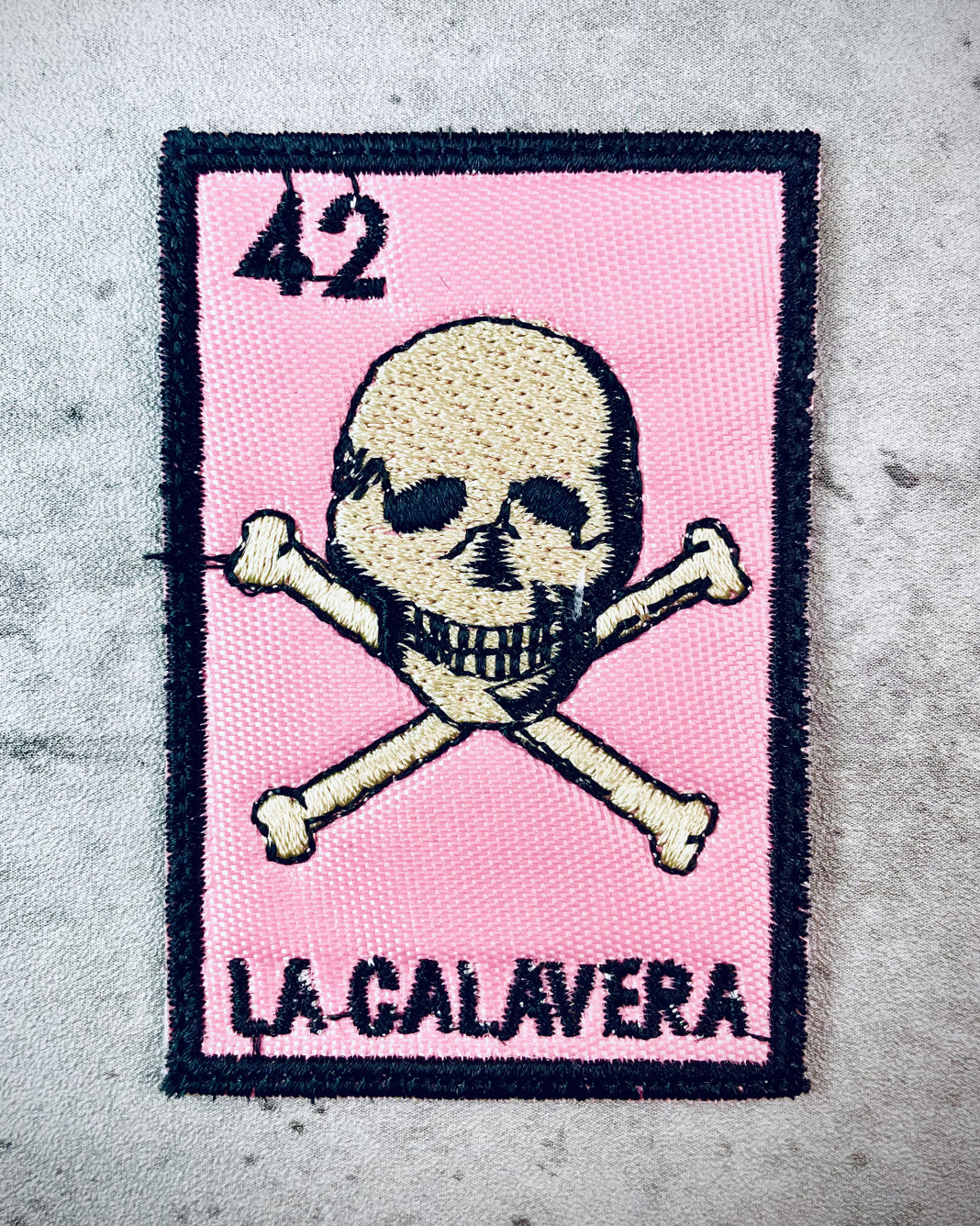 La Calavera Fabric Patch
