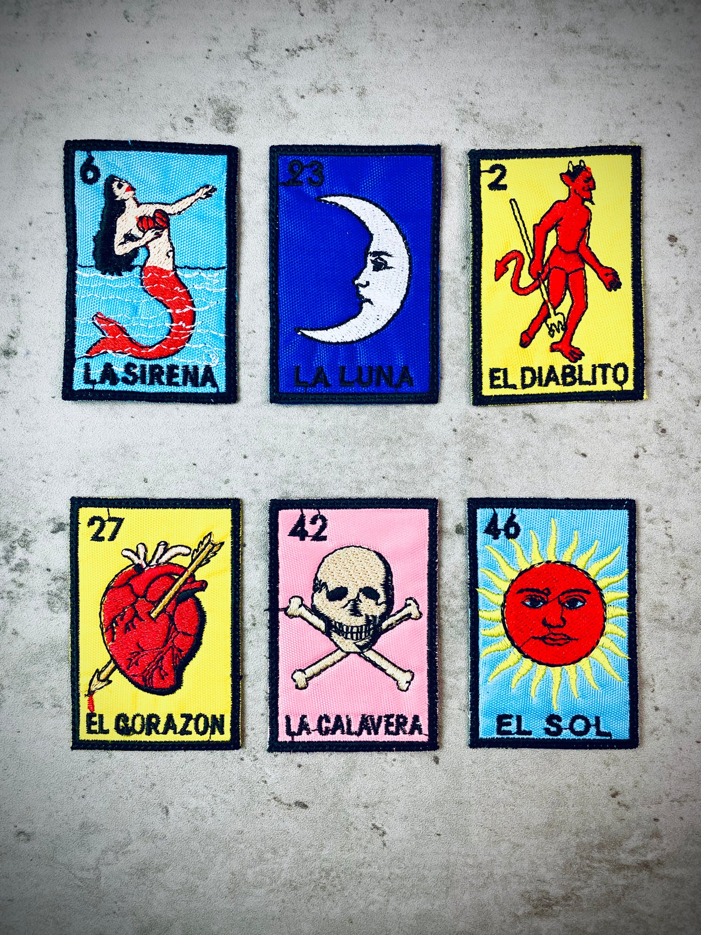La Calavera Fabric Patch