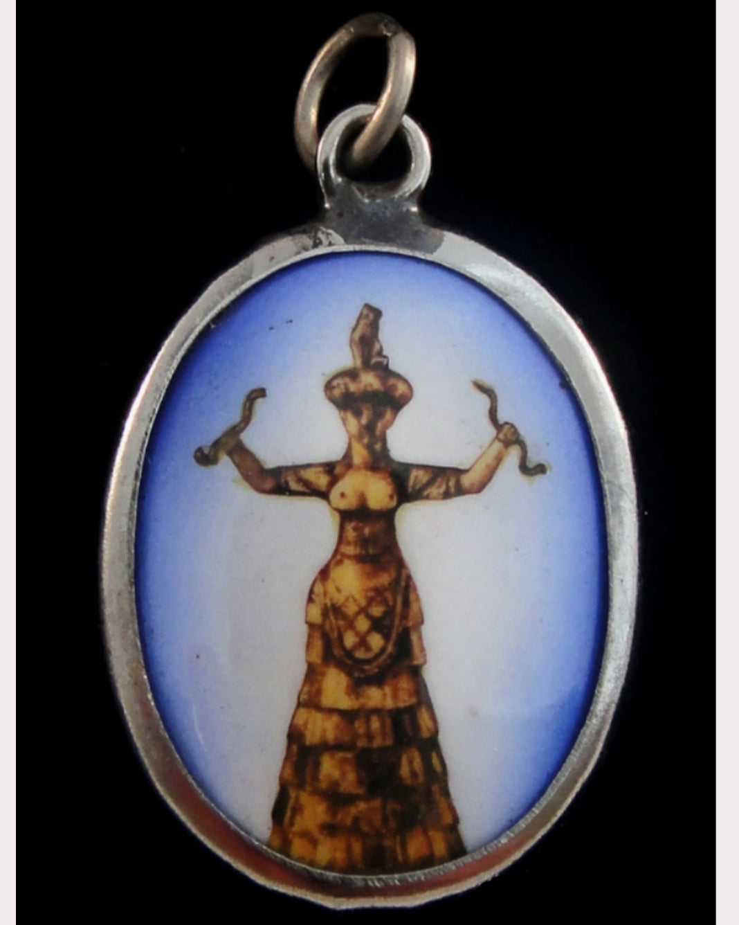 Snake Goddess Pendant