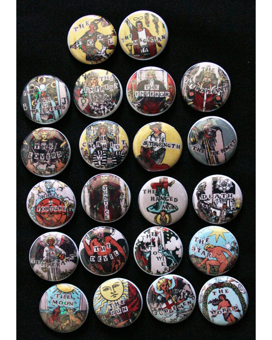 Tarot Trumps 1" Pin