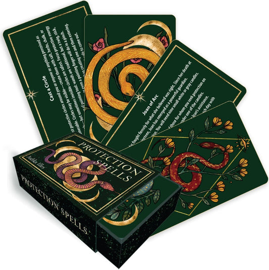 Protection Spells | 36 Cards for Magical Self-Defense