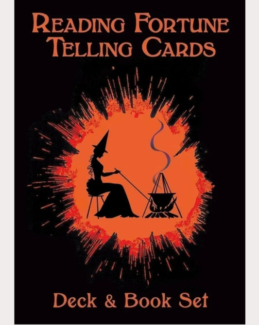 Reading Fortune Telling Cards Deck & Book Set