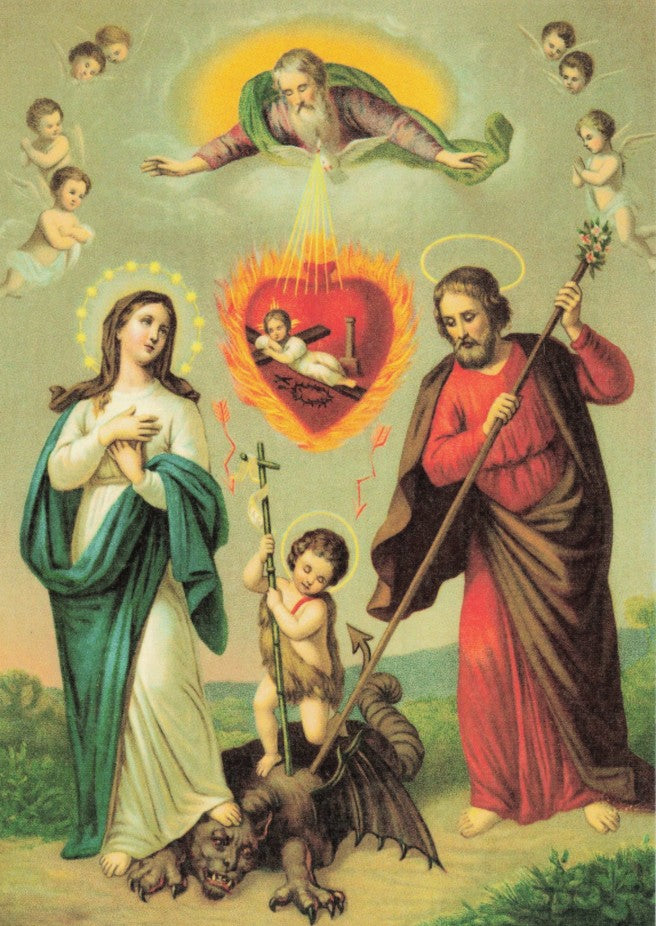 La Santa Alianza Contra El Pecado Postcard