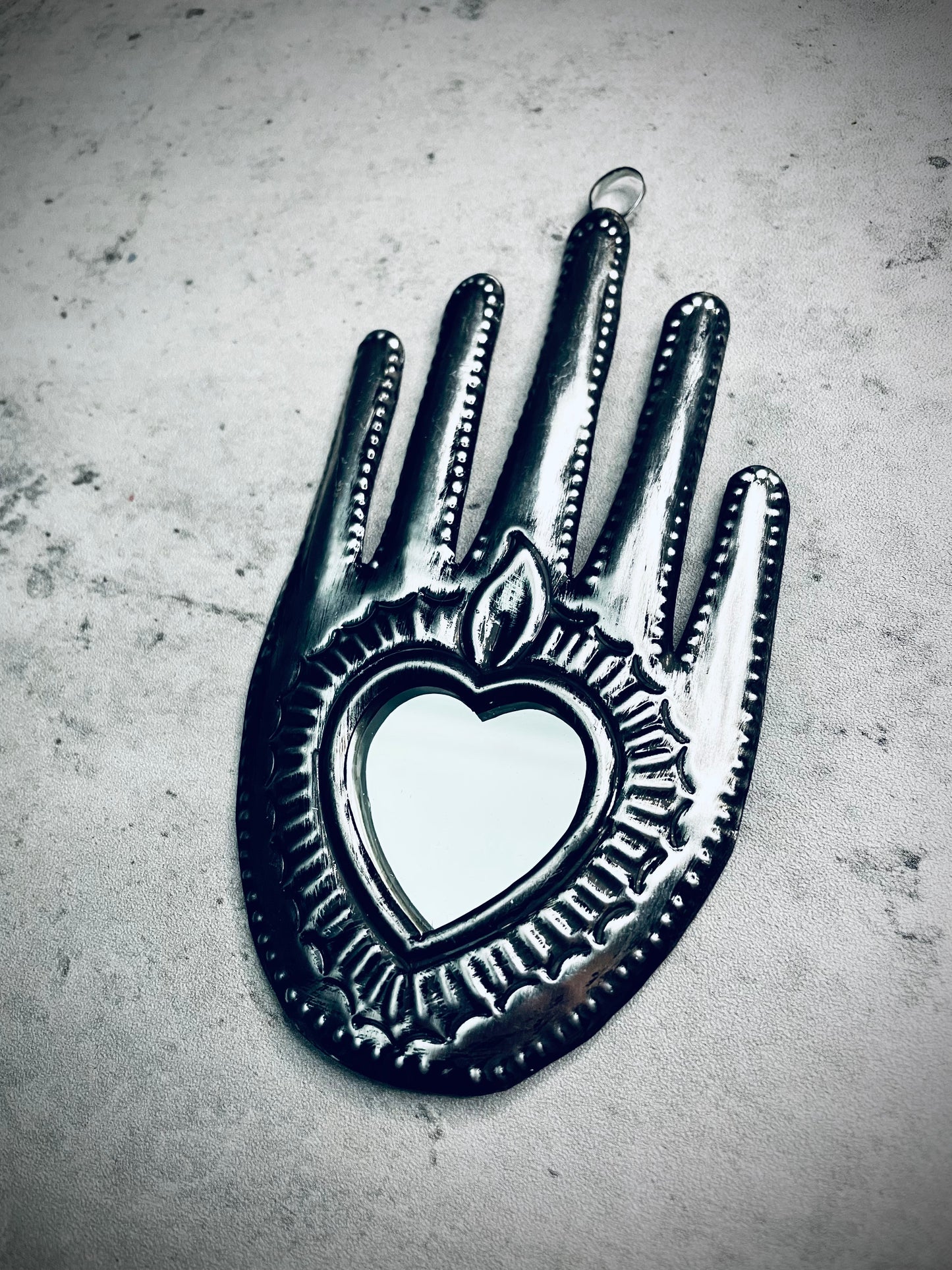 Mirrored Tin Hand #5