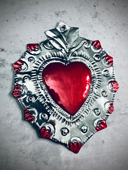 Large Tin Heart #11