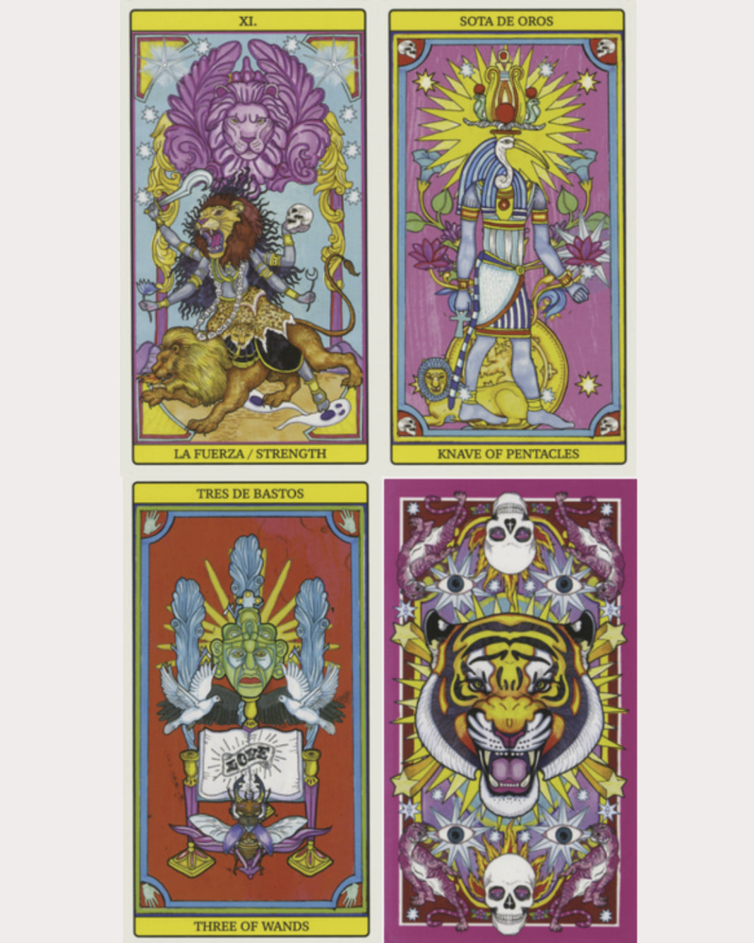 Tarot de El Dios de los Tres