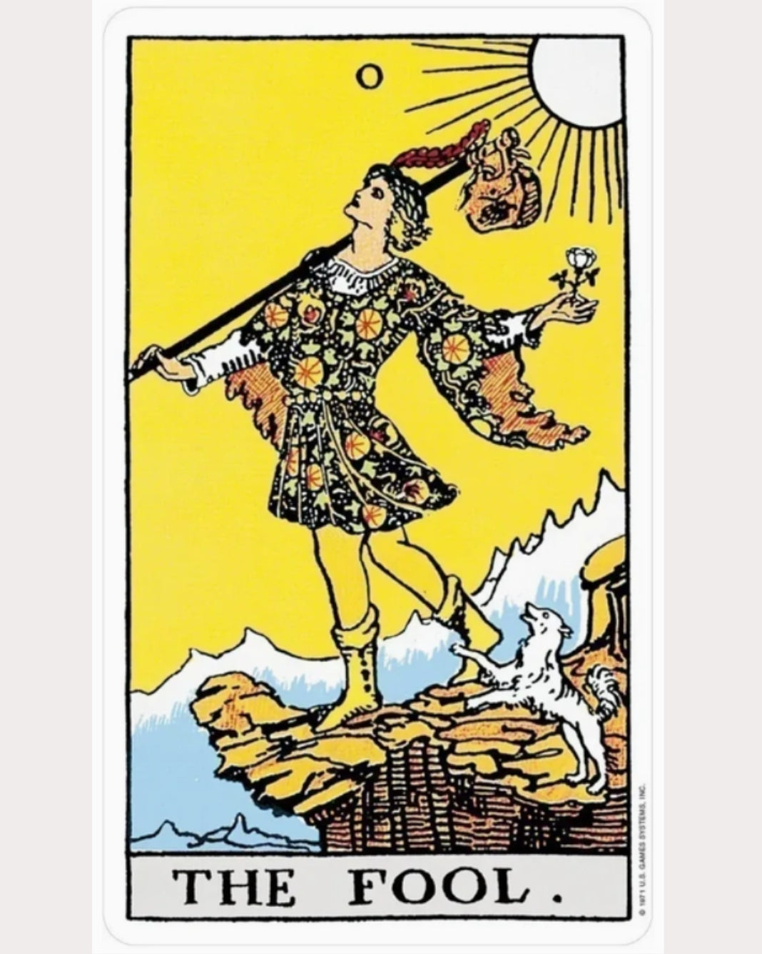 Mini Rider-Waite Tarot Deck
