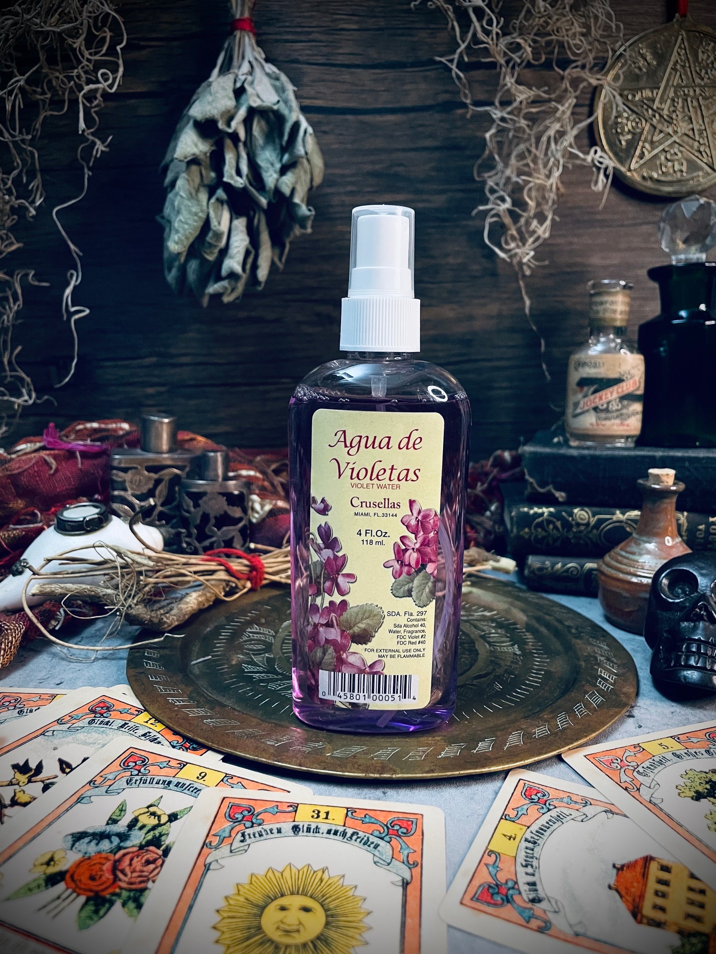 Violet Water Spray Cologne