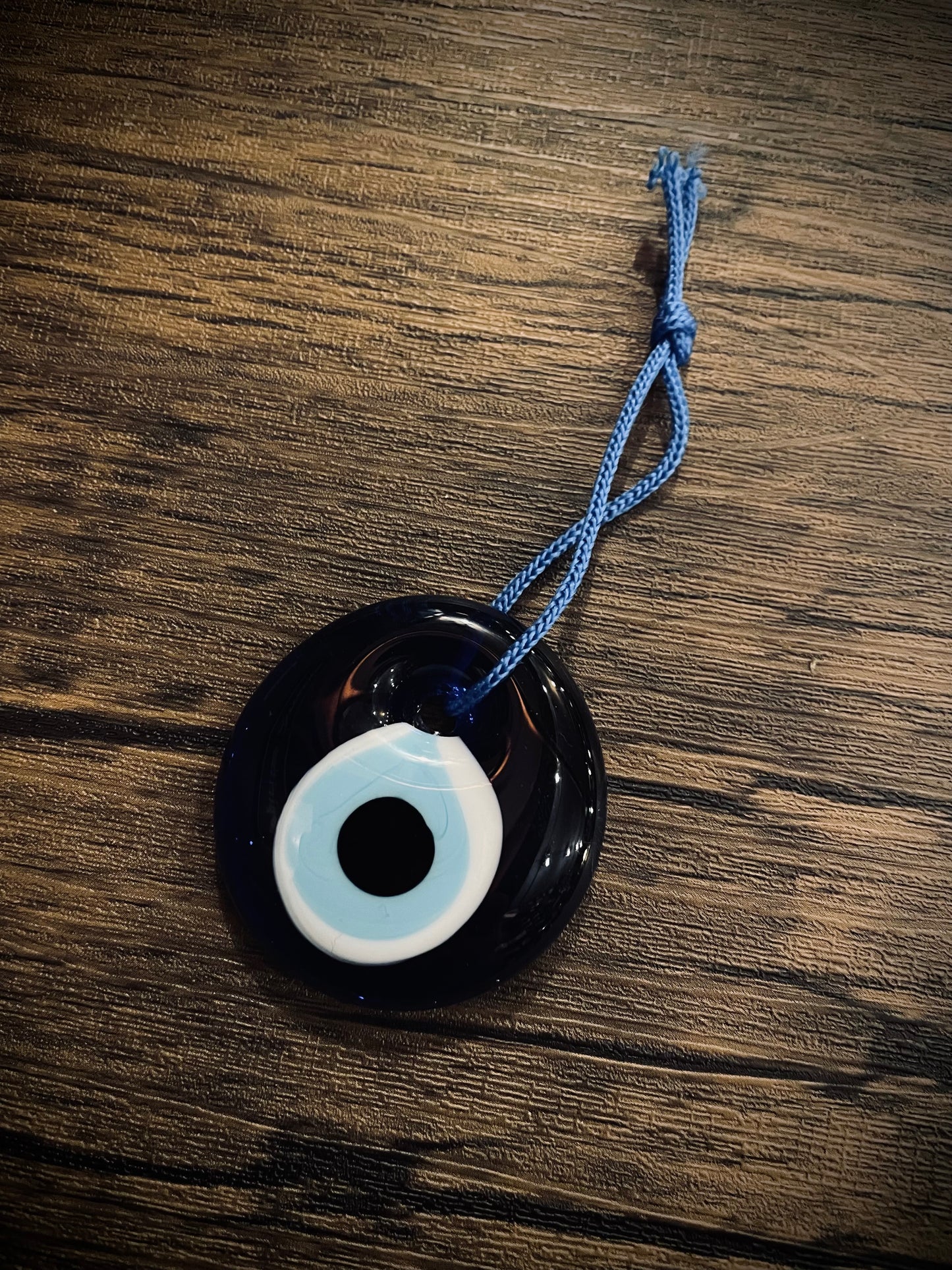 Glass Nazar Evil Eye Charm