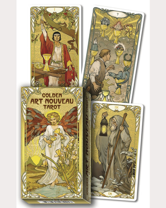 Golden Art Nouveau Tarot