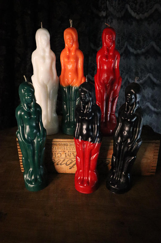 Female Figure Candles