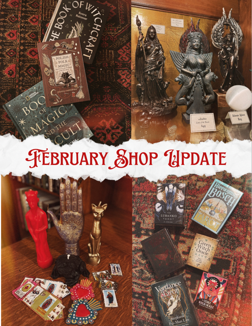 February Shop Update – Spiritus Arcanum