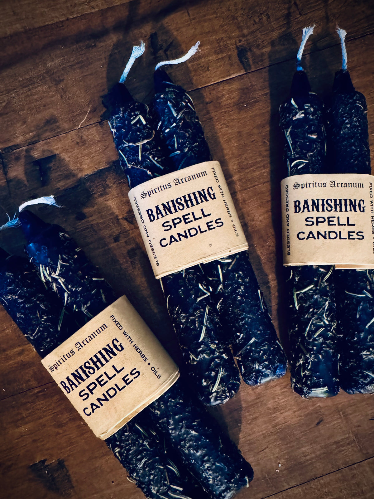 Banishing Spell Candle Set