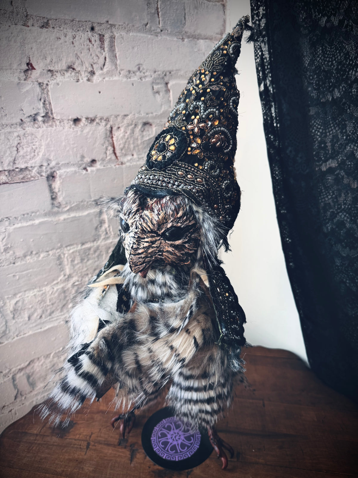 Owl Poppet by Blve Santa Cvlt