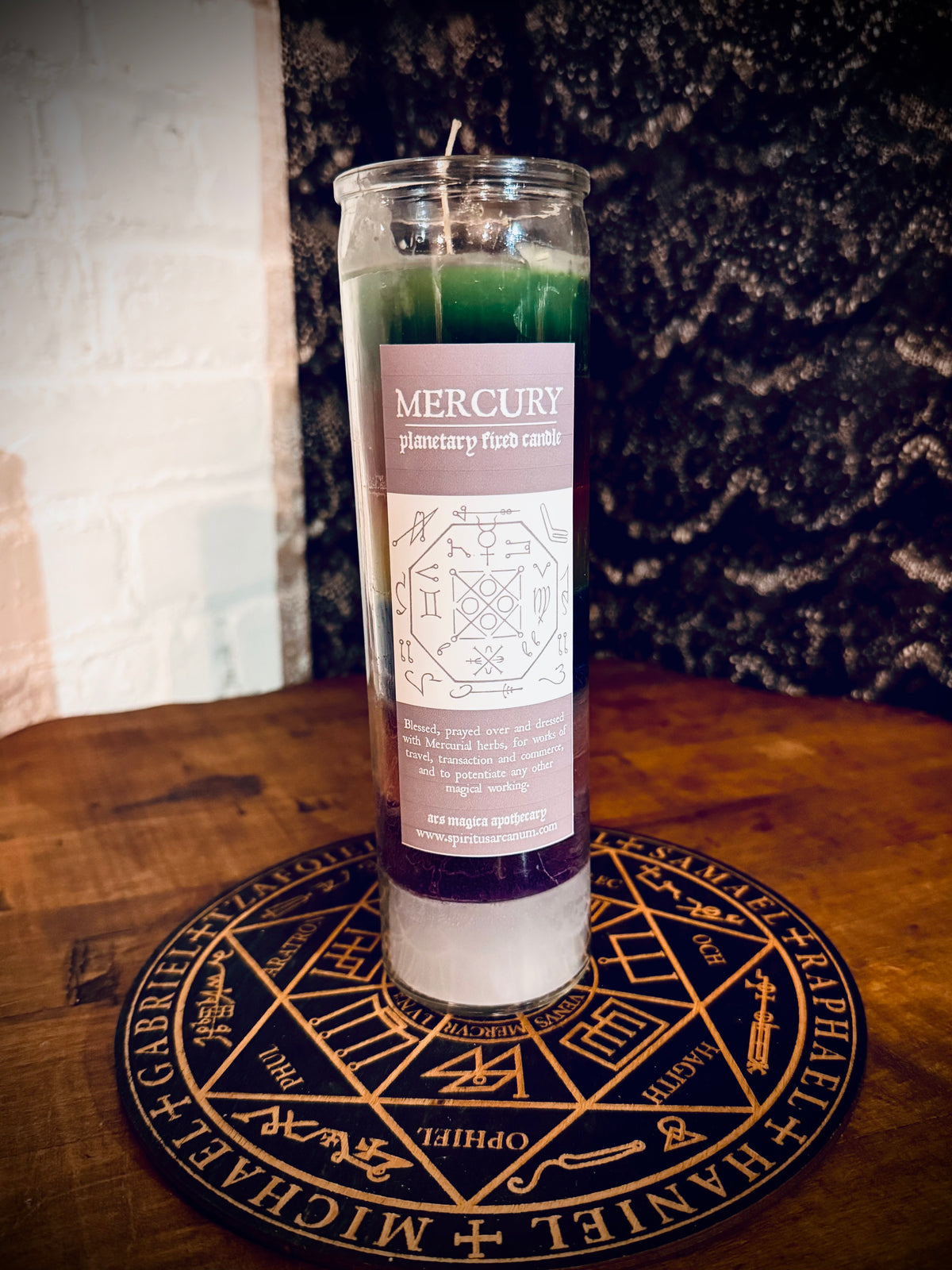 Mercury Fixed Planetary Candle