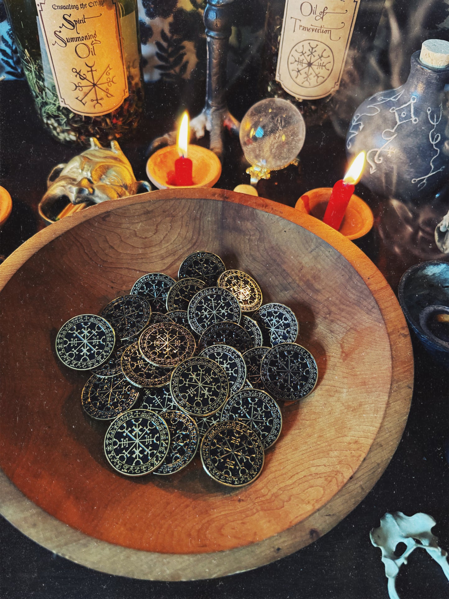 The Traveler's Seal Talisman Pin