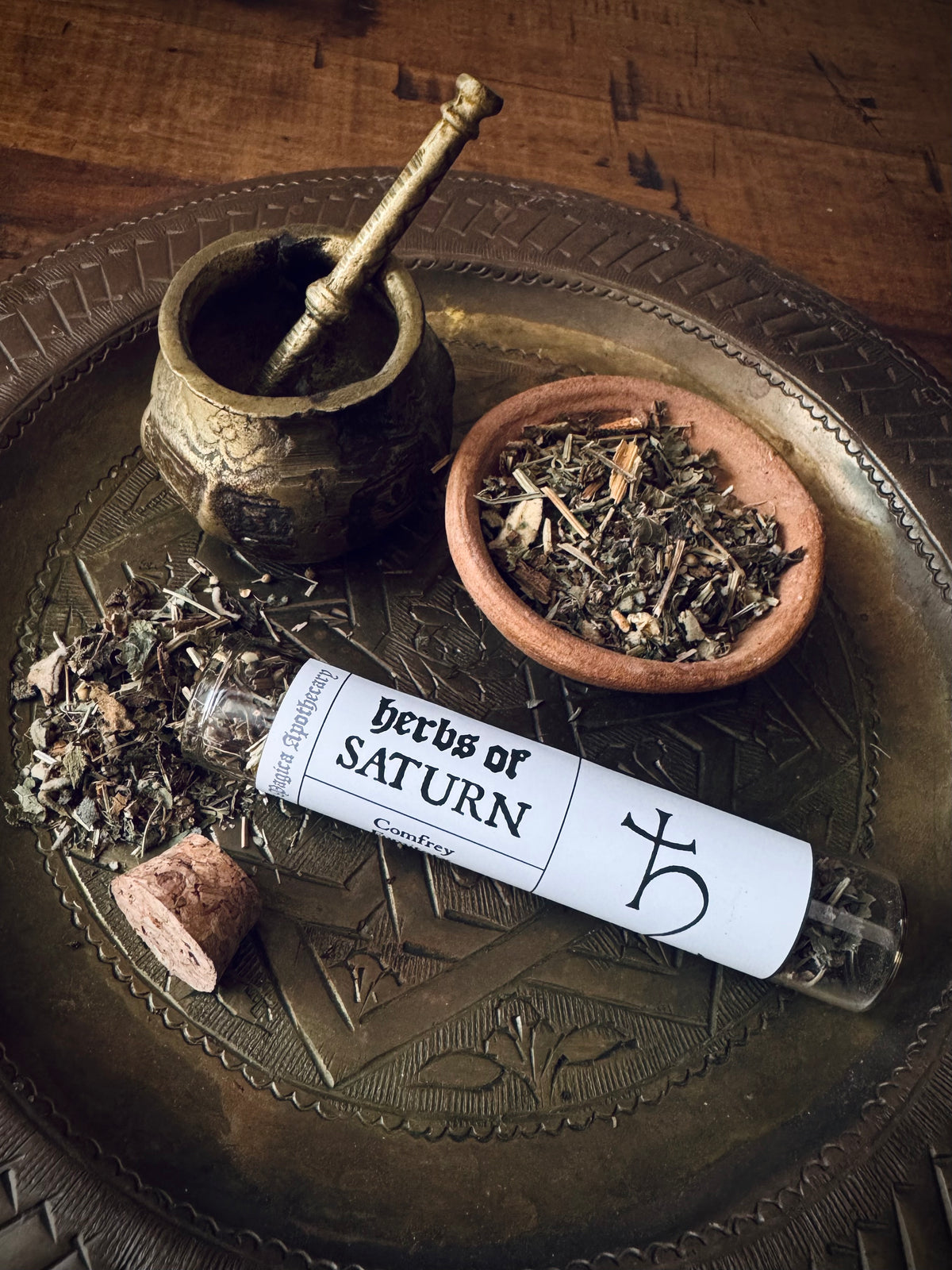 Herbs of Saturn Vial