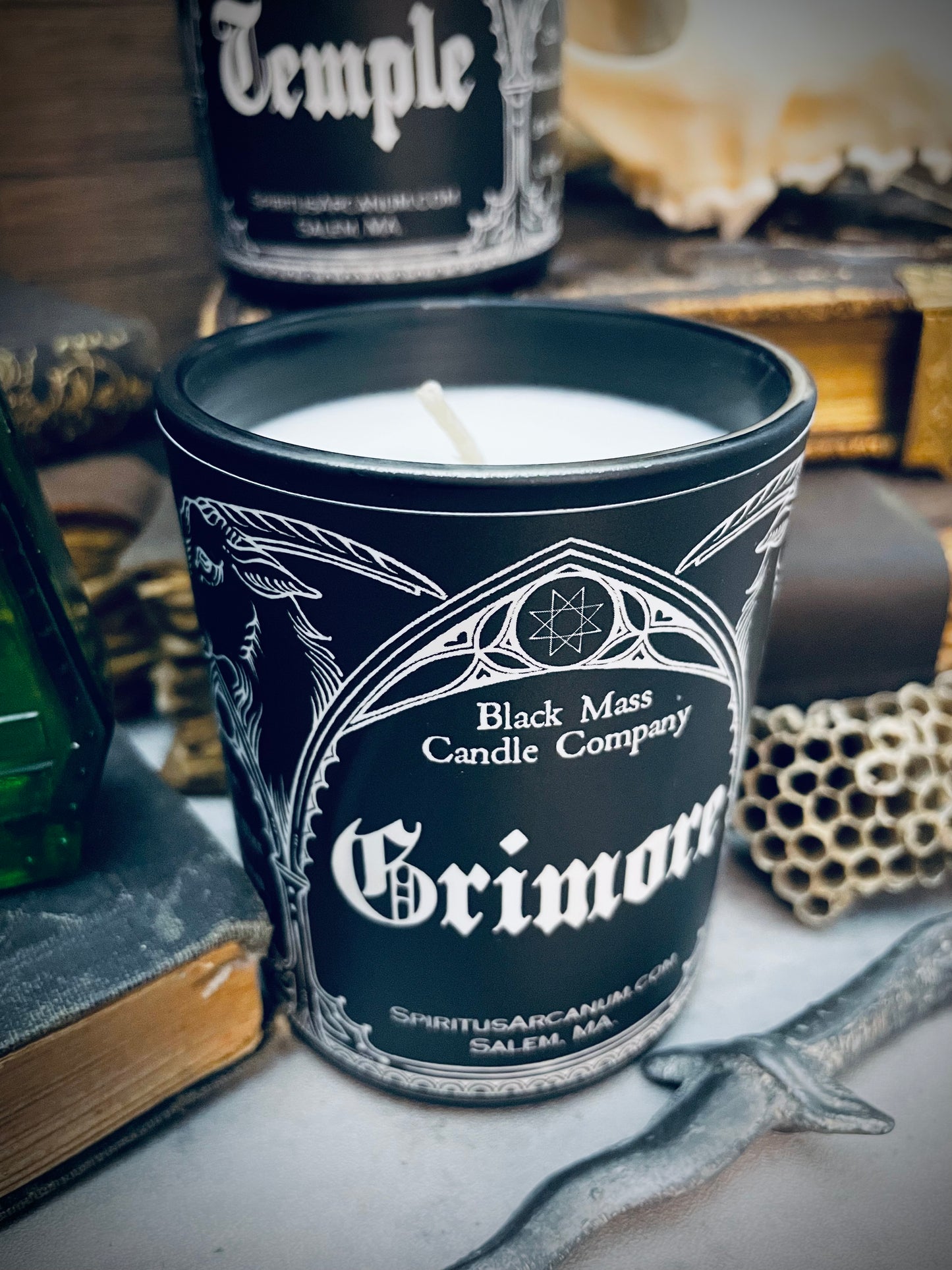 Grimoire Candle | Black Mass Candle Co.