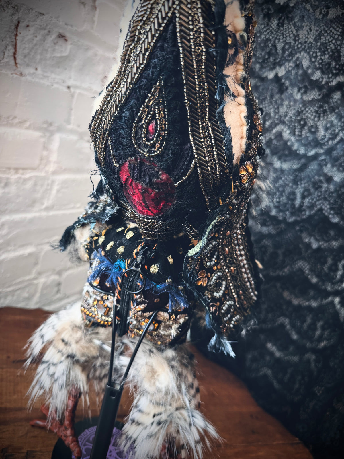 Owl Poppet by Blve Santa Cvlt