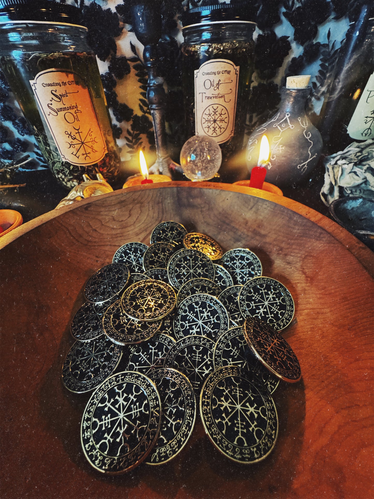 The Traveler's Seal Talisman Pin