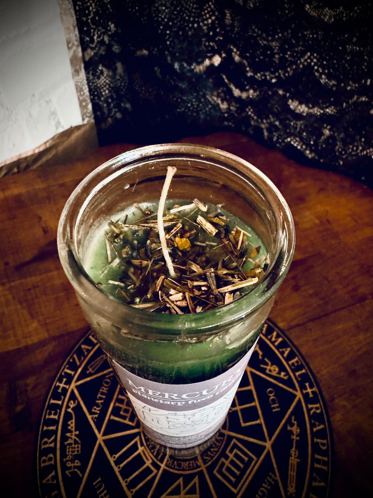 Mercury Fixed Planetary Candle
